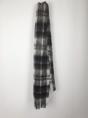 Black and White Douglas Scarf